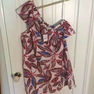 Jcrew Factory One shoulder dress